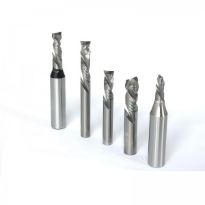 End Mills Compression Router Bit with teeth -up and down cut Tools Cutters woodworking Router YASEN Wood Cutting