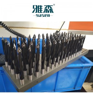 tungsten carbide drill  bit ZY-V for woodworking YASEN professional carpenter tool