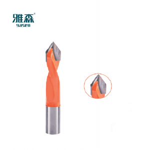 CNC tungsten carbide  Dowel Drills for Through Hole for woodworking YASEN Wholesale Tool  Economical wood tools