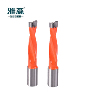 Tungsten Carbide Flute Dowel Drill Bit for Wood YASEN Manufacturer Custom High Precision